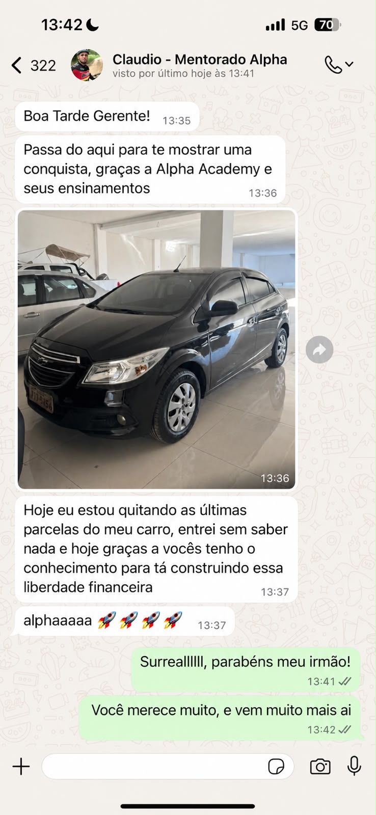 Feedback de Claudio